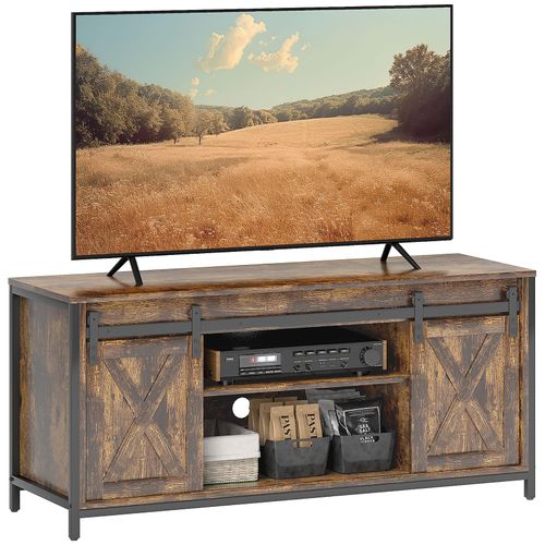 4255633593016 - TV-Schrank Spanplatte Stahl