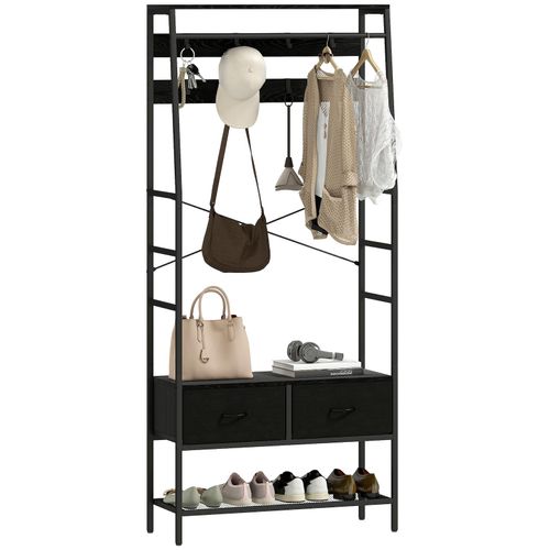 4255826897167 - Garderobenständer Spanplatte Stahl 4255826897167 - Garderobenständer Spanplatte Stahl