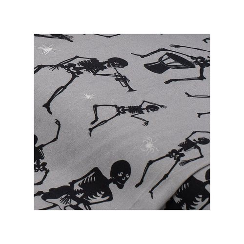 4058896330264 - Baumwollstoff-Digitaldruck Skelette Serie Ria hellgrau weiß