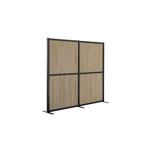 4064323108542 - Trennwand FLEXMIUT MODUL Stoff Kunststoff Aluminium Stahl