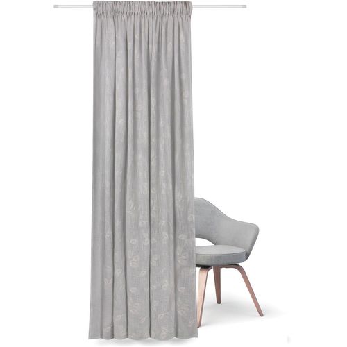 4007863649212 - Gardine FEEL OF NATURE Ove Gr 1 grau (hellgrau) Gardinen 245cm Kräuselband 140cm Baumwolle HxB 245x140 B140cm H245cm 4007863649212 - Gardine FEEL OF NATURE Ove Gr 1 grau (hellgrau) Gardinen 245cm Kräuselband 140cm Baumwolle HxB 245x140 B140cm H245cm