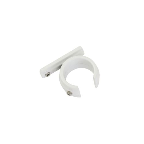 4003018325987 - Verbinder Ring-Adapter für Universalträger Gr 1 weiß B2cm L4cm Gardinenstangenhalterungen Serie Einzelprogramm Chicago Ø 20 mm