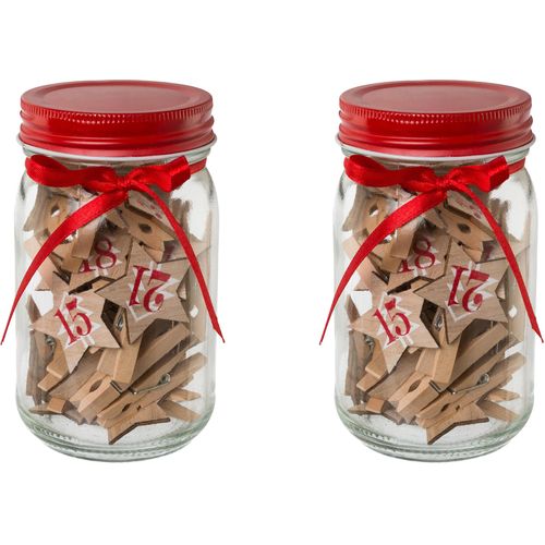 4064118993377 - Dekostern CREATIV DECO Weihnachtsstern Weihnachtsdeko Dekosterne Gr Ø 700 cm braun Weihnachtssterne 2 Gläser á 24 Holzsterne Maße der Sterne ca 4x4 cm zzgl Klammer 4064118993377 - Dekostern CREATIV DECO Weihnachtsstern Weihnachtsdeko Dekosterne Gr Ø 700 cm braun Weihnachtssterne 2 Gläser á 24 Holzsterne Maße der Sterne ca 4x4 cm zzgl Klammer