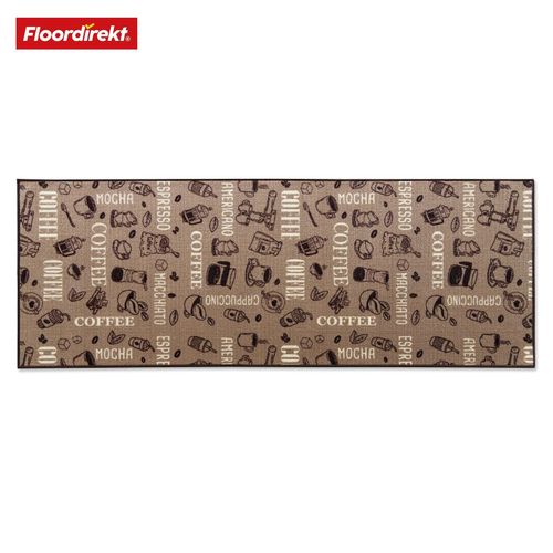 4066088730372 - Floordirekt Teppich-Läufer nach Maß Coffee Braun