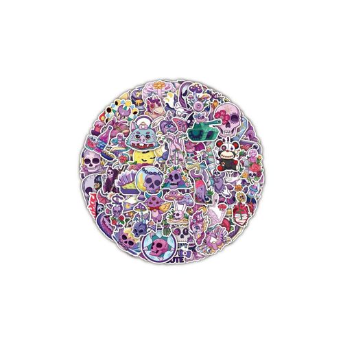 0737547154360 - Aufkleber - Halloween - 100 Stk