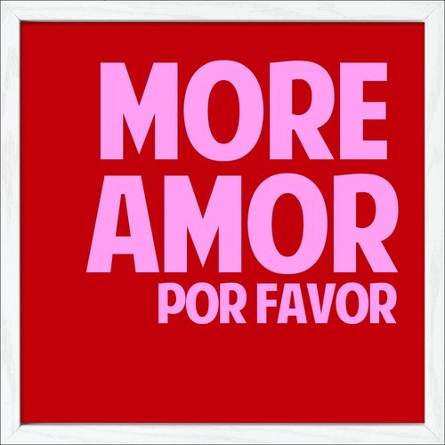 4019449528644 - Gerahmtes Bild MORE AMOR