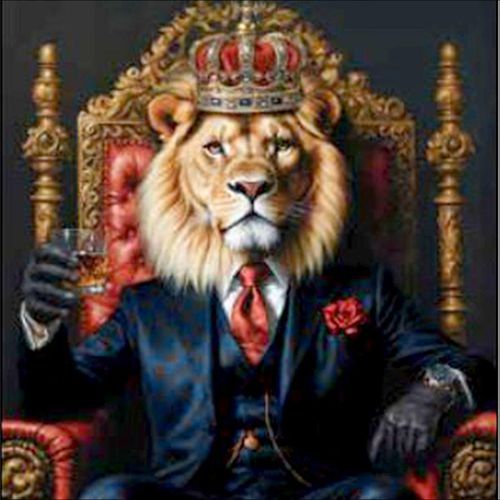 4019449529795 - Aludibondbild LION KING V