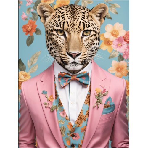 4019449528309 - Keilrahmenbild LEOPARD IN SUIT 4019449528309 - Keilrahmenbild LEOPARD IN SUIT