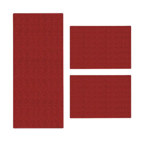 4059382033034 - Sisal-Bettumrandung Sylt 3-teilig Rot