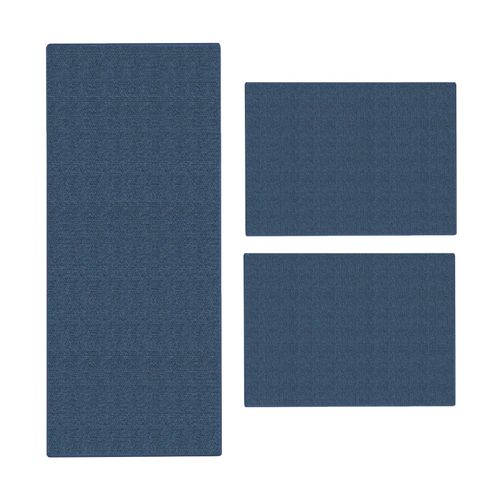 4059382033096 - Sisal-Bettumrandung Sylt 3-teilig Blau 4059382033096 - Sisal-Bettumrandung Sylt 3-teilig Blau