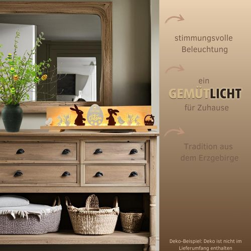 4260340972542 - Dekofigur WEIGLA Figurenset Ostern für WEIGLA Dekosockel aus Holz weiß neutral Sperrholz Dekofiguren Erzgebirge garantiert Deko für Ostern innen 4260340972542 - Dekofigur WEIGLA Figurenset Ostern für WEIGLA Dekosockel aus Holz weiß neutral Sperrholz Dekofiguren Erzgebirge garantiert Deko für Ostern innen