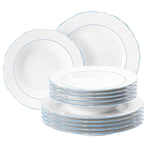 4052212156002 - Tafelservice Sonate Blue Lines 12er Set 4052212156002 - Tafelservice Sonate Blue Lines 12er Set