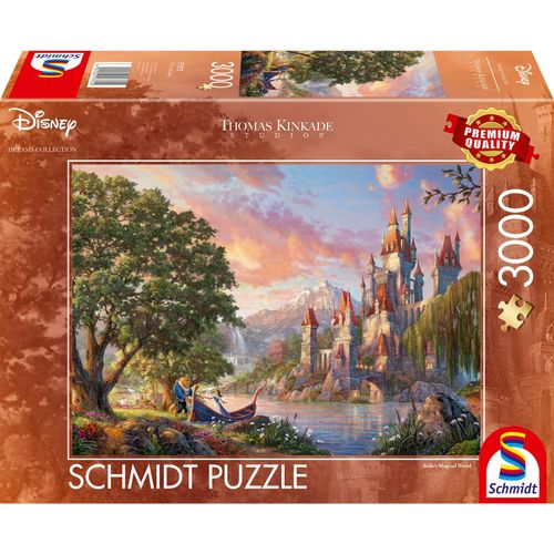 4001504573720 - Puzzle Thomas Kinkade Studios Disney Dreams Collections - Belles Magical World (3000)