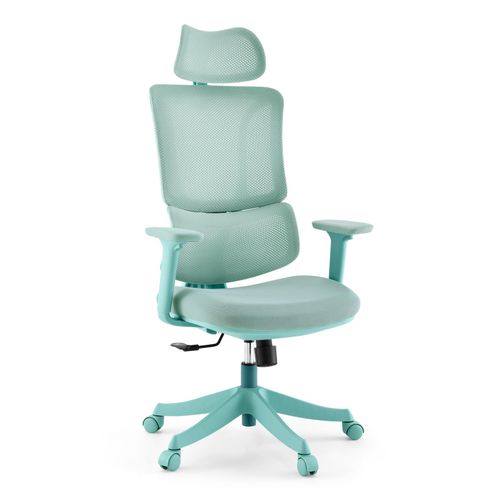 4064323108214 - Home Office Bürostuhl Ergomy Colore Stoff   Netzstoff mit Armlehnen (höhenverstellbar)