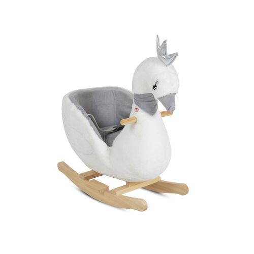 3800146231842 - Schaukeltier Schwan aus Holz Musikfunktion Holzkufen Griffe ab 12 Monaten weiß 3800146231842 - Schaukeltier Schwan aus Holz Musikfunktion Holzkufen Griffe ab 12 Monaten weiß