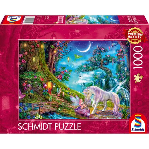 4001504597900 - Wo sich Einhorn und Elfe gute Nacht sagen Puzzle