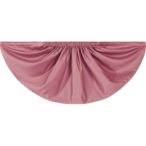 4005385844528 - Mittelbogen WECKBRODT Nicoletta rosé B100cm H40cm Polyester Gardinen Querbehang Gardine Store blickdicht