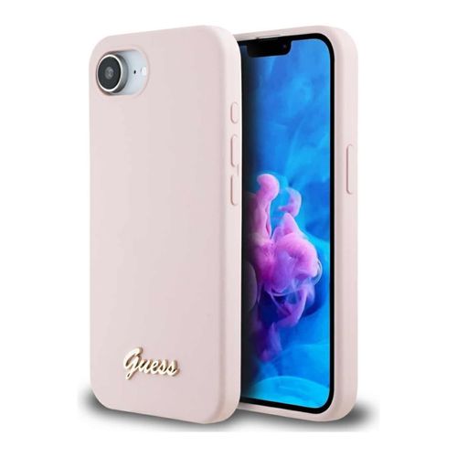 3666339454081 - Apple iPhone 16e Silicone Script Metal Logo MagSafe Hülle Case 3666339454081 - Apple iPhone 16e Silicone Script Metal Logo MagSafe Hülle Case