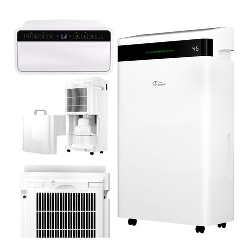 4062048016425 - TroniTechnik® Luftentfeuchter TT-EF-04 bis zu 20 l 24h elektrisch 55 l Tank Kompressor LED Farblicht Timer Ionisator Auto-Schwenk für Räume bis 30 m² 4062048016425 - TroniTechnik® Luftentfeuchter TT-EF-04 bis zu 20 l 24h elektrisch 55 l Tank Kompressor LED Farblicht Timer Ionisator Auto-Schwenk für Räume bis 30 m²