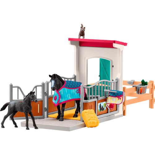 4059433654034 - schleich® 42611 Horse Club - Pferdebox mit Stute und Fohlen 4059433654034 - schleich® 42611 Horse Club - Pferdebox mit Stute und Fohlen