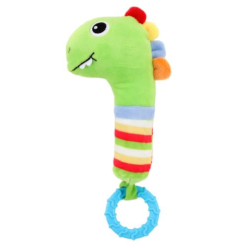 8719904721318 - Toi-Toys 72131A - LITTLE STARS Babyrassel Dino – Beißring & Quietsche Spielzeug Baby 0+ Monate 8719904721318 - Toi-Toys 72131A - LITTLE STARS Babyrassel Dino – Beißring & Quietsche Spielzeug Baby 0+ Monate