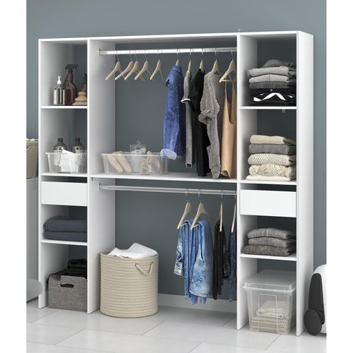 3170720622190 - Mehrzweckschrank Combi 3 Weiß