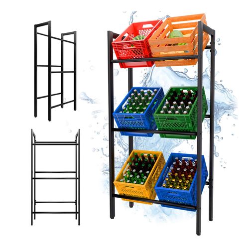 4062048016869 - TroniTechnik® Getränkekistenregal 6 Kisten Kistenregal 6 Kästen Bierkastenständer Getränkeständer 4062048016869 - TroniTechnik® Getränkekistenregal 6 Kisten Kistenregal 6 Kästen Bierkastenständer Getränkeständer