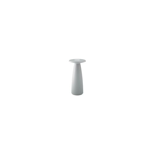 4028085454422 - SIGOR Blumenvase Akku-Tischleuchte LED Nuflair 24cm Flex-Mood IP54 USB-C dimmbar nebelgrau