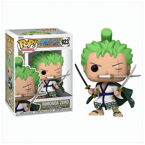 0889698544627 - Roronoa Zoro Vinyl Figur 923 Funko Pop! multicolor