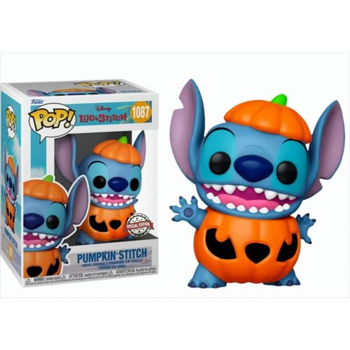 0889698581844 - Pumpkin Stitch Vinyl Figur 1087 Funko Pop! multicolor