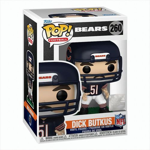 0889698796972 - - Pop! NFL Legends Bears Dick Butkus 10cm - Figur