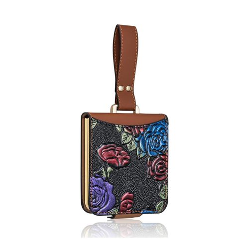 4255785189402 - Für Samsung Galaxy Z Flip7 Full Cover Hülle mit Trageschlaufe Braun 4255785189402 - Für Samsung Galaxy Z Flip7 Full Cover Hülle mit Trageschlaufe Braun