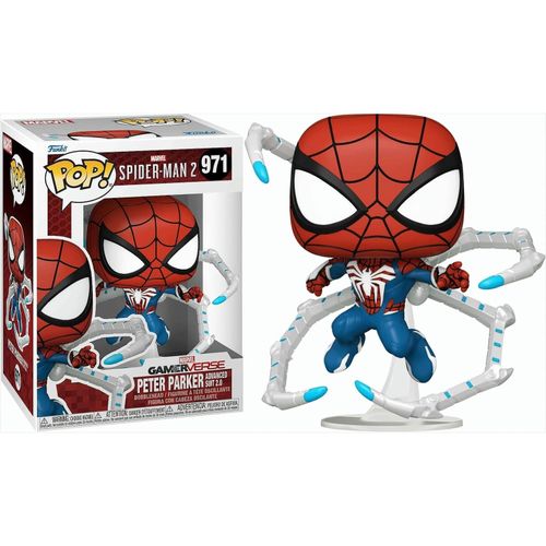 0889698761093 - 2- Peter Parker Suit Advanced Suit 20 Vinyl Figur 971 Funko Pop! multicolor