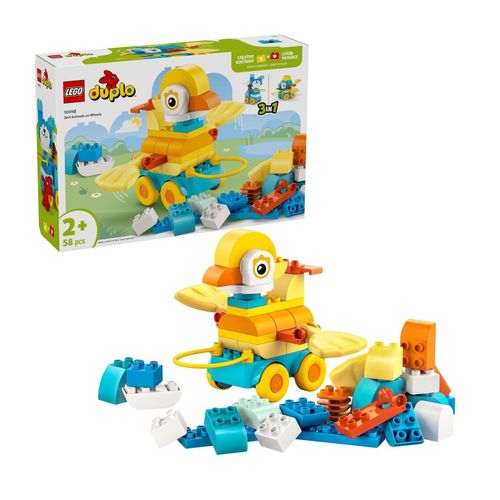 5702017816197 - 10448 DUPLO Town Tiere auf Rädern 3-in-1-Set Konstruktionsspielzeug