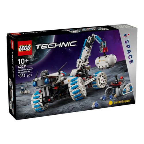 5702017816340 - Konstruktionsspiel 42211 Lunar Outpost Moon Rover Space Vehicle 1082 Stücke