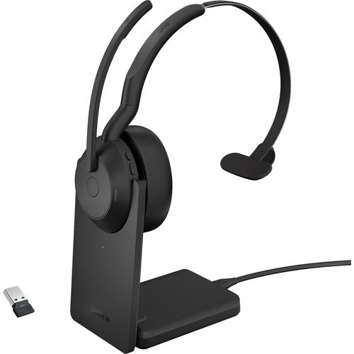 5706991027471 - Headset Evolve2 55 link380a Mono mit Ladestation Reichweite bis 30 m bis 10 h UC-optimiert schwarz 5706991027471 - Headset Evolve2 55 link380a Mono mit Ladestation Reichweite bis 30 m bis 10 h UC-optimiert schwarz