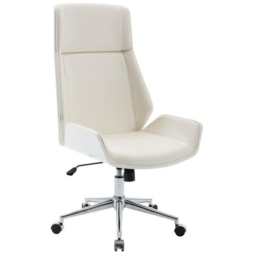 4066708505786 - Bürostuhl Bredow Kunstleder Walnuss Schwarz 4066708505786 - Bürostuhl Bredow Kunstleder Walnuss Schwarz