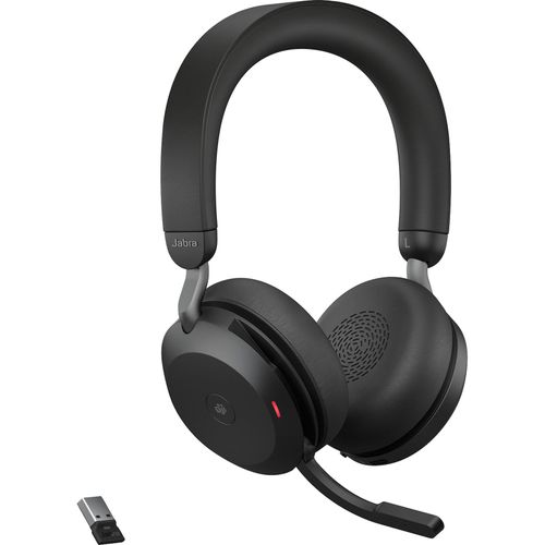 5706991024302 - Evolve2 75 Telefon Over Ear Headset Bluetooth® kabelgebunden Schwarz Batterieladeanzeige Mikrofon-Stummschaltung 5706991024302 - Evolve2 75 Telefon Over Ear Headset Bluetooth® kabelgebunden Schwarz Batterieladeanzeige Mikrofon-Stummschaltung