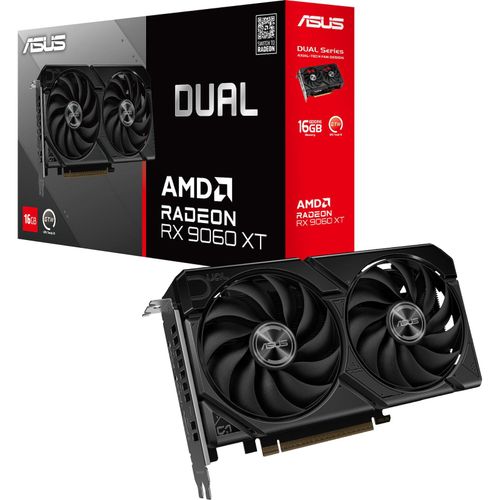 4711636196765 - ASUS Radeon RX 9060 XT DUAL - 16GB GDDR6 RAM - Grafikkarte