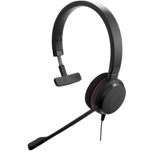 5706991016994 - Evolve 20 Computer On Ear Headset kabelgebunden Mono Schwarz Mikrofon-Rauschunterdrückung Headset Lautstärkeregelung