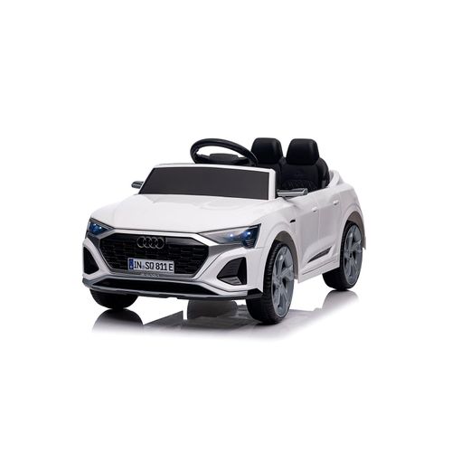 3800933002679 - Kinder Elektroauto SUV Audi SQ8 Fernbedienung Doppelmotorantrieb Gurt weiß