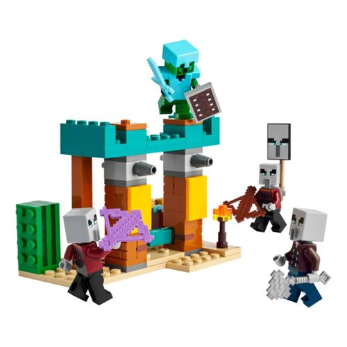 5702017815411 - 21267 Minecraft Die Illager-Wüstenpatrouille Konstruktionsspielzeug