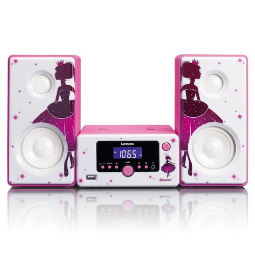 8711902038733 - MC-020 Princess - Micro set with FM Radio Bluetooth® USB and AUX ingang - Princess 8711902038733 - MC-020 Princess - Micro set with FM Radio Bluetooth® USB and AUX ingang - Princess