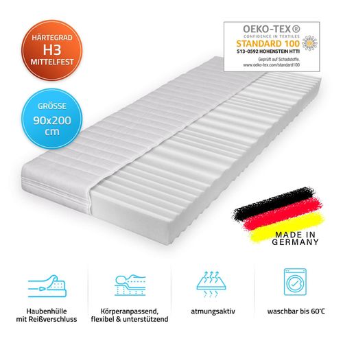 4058166164353 - HOME DELUXE Matratze ORTHO BASIC 90 x 200 cm