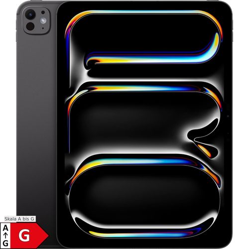 0195950400861 - Apple iPad Pro 11 Wi-Fi + Cellular 256 GB Standardglas - Space Schwarz - 2025 0195950400861 - Apple iPad Pro 11 Wi-Fi + Cellular 256 GB Standardglas - Space Schwarz - 2025