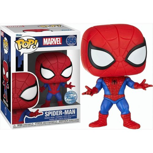 0889698588713 - Figurine POP Marvel Spiderman - Spiderman Exclusive 0889698588713 - Figurine POP Marvel Spiderman - Spiderman Exclusive