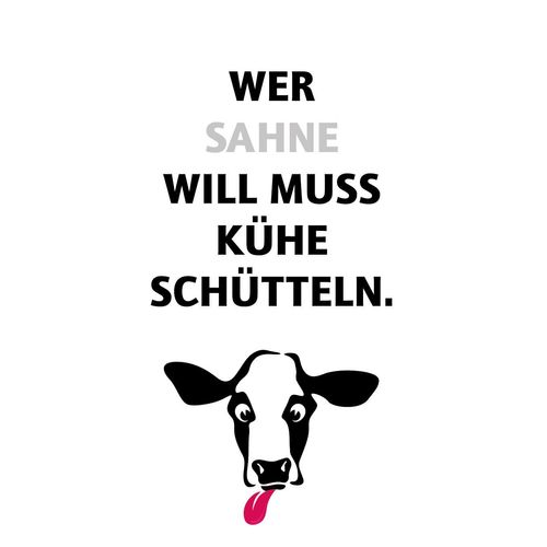 4049009163329 - Wanddekoobjekt QUEENCE Sahne rot B30cm H45cm T01cm Stahl Wanddekoobjekte Stahlschild Blechschild Spruch Witzig Wanddeko retro 20x30cm