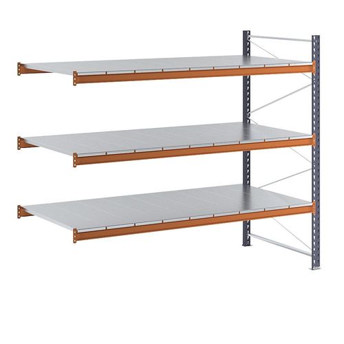 4061753273963 - Weitspannregal Feldlast 8000 kg HxBxT 2000 x 23056 x 1100 mm Anbauregal kaiserkraft