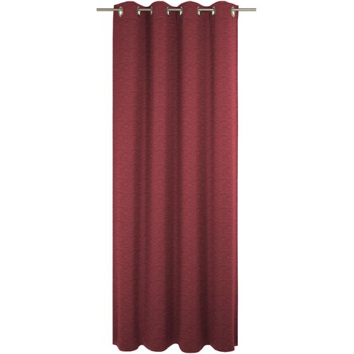 4004567378073 - Vorhang WIRTH Trondheim 328 g m² rot B132cm H355cm Chenille Deutsch (DE) Englisch (EN) Finnisch (FI) Französisch (FR) Polyacryl Gardinen nach Maß