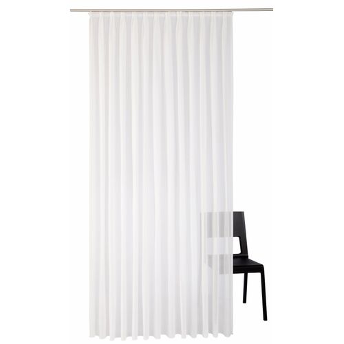 4004567063597 - Gardine WIRTH Audrey Gr 13 weiß B300cm H225cm Polyester Gardinen Store mit FB 13 nach Maß